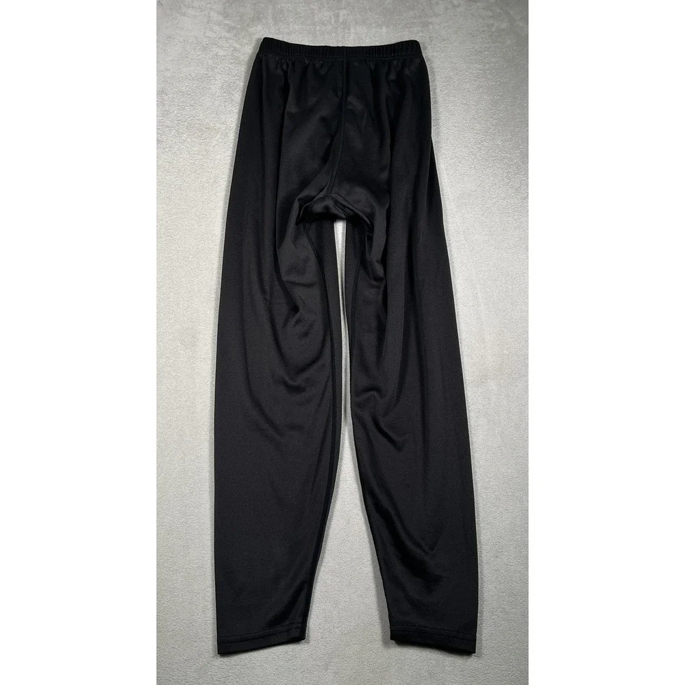 VTG The North Face Base Layer Pants Men's Small Black Midweight Full Length USA